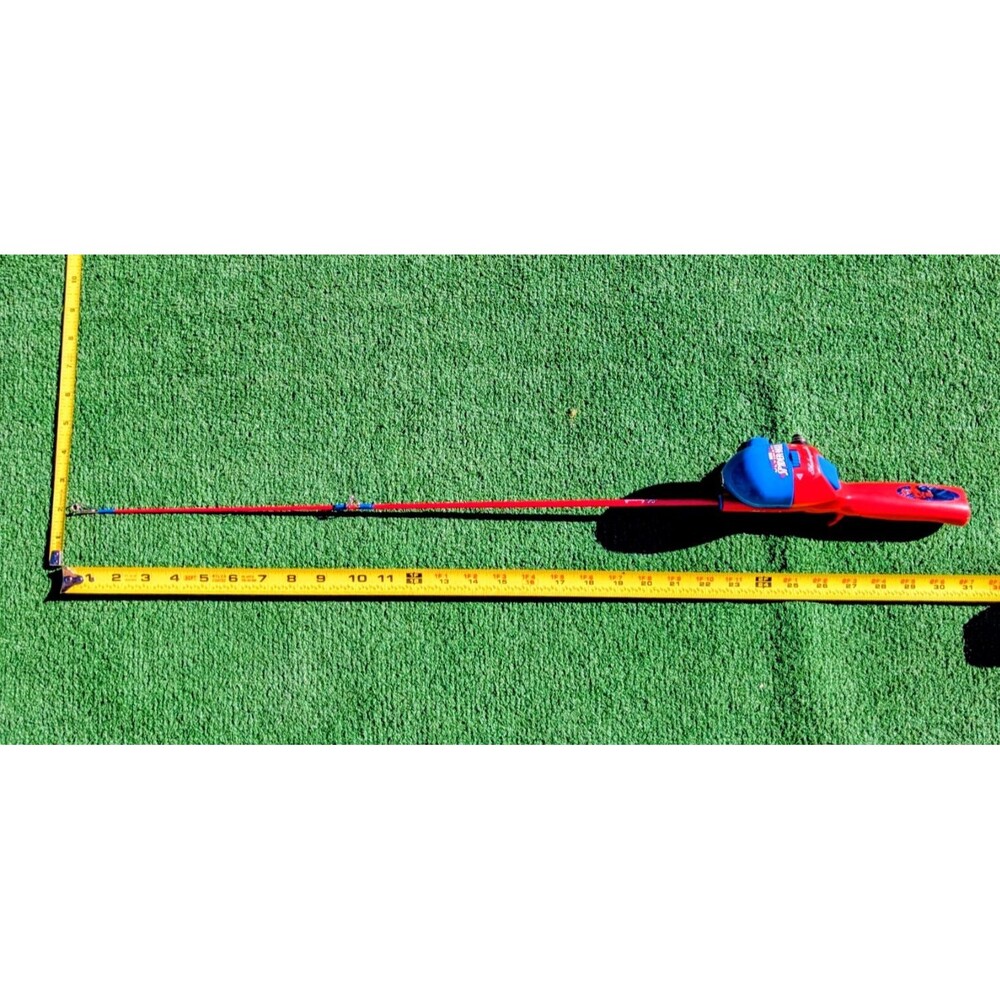 NO LINE Shakespeare Marvel Ultimate Spiderman Kid Fishing Pole 2'6" Spincast EUC